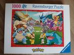 Ravensburger pokemon puzzel 1000 stukjes confrontatie, Ophalen of Verzenden, 500 t/m 1500 stukjes, Zo goed als nieuw, Legpuzzel