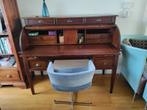 Massief houten bureau, Huis en Inrichting, Bureaus, Ophalen, Gebruikt