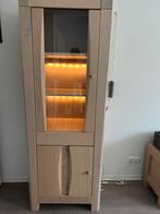 houten kasten dressoir tv meubel salontafel en vitrinekast, Huis en Inrichting, Kasten | Vitrinekasten, Ophalen, Zo goed als nieuw