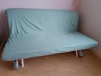 Inklaapbaar sofa bed, Huis en Inrichting, Slaapkamer | Bedden, 160 cm, Gebruikt, Metaal, Wit