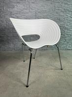 3 x vitra Tom Vac design stoelen. Set prijs!, Huis en Inrichting, Stoelen, Metaal, Drie, Gebruikt, Ophalen of Verzenden