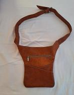 Leren Heuptasje - cognac, Ophalen of Verzenden, Gebruikt, Bruin, Leer