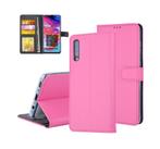 Samsung Galaxy A70 Perfect Bookcase hoesje roze, Nieuw, Hoesje of Tasje, Overige modellen, Verzenden