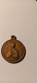 Oude religieuze medaille Johannes Berchmans, Ophalen of Verzenden
