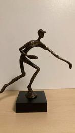 Baseballspeler/ pitcher brons, Ophalen of Verzenden