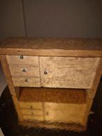 Vintage Retro Kastje voor poppenhuis, Ophalen of Verzenden, Gebruikt