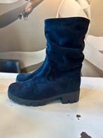 Donkerblauwe Suede Winterlaarzen mt 38 - Zo Goed Als Nieuw, Dubarry, Shabbies, Blauw, Lage of Enkellaarzen