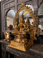 Laxmi beeld koper, Huis en Inrichting, Woonaccessoires | Boeddhabeelden, Ophalen of Verzenden