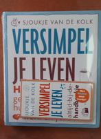 Versimpel je leven van Sjoukje van de Kolk, Ophalen of Verzenden, Nieuw, Sjoukje van de Kolk