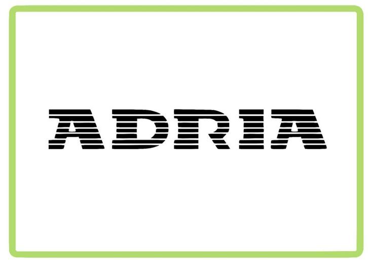 Adria zebra caravan en camper sticker, Verzamelen, Stickers, Nieuw, Overige typen, Verzenden