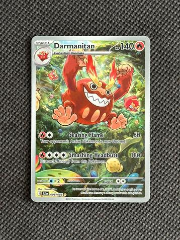 Darmanitan IR Black Bolt 098/086 beschikbaar voor biedingen