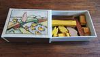 Vintage Matchbox Juri hout bouw speelgoed puzzel W. GERMANY, Ophalen of Verzenden