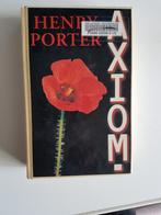 Henry Porter, Axiom., afgeschreven bibliotheekboek, Boeken, Thrillers, Ophalen of Verzenden