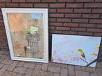 2 schilderijen, Ophalen, Zo goed als nieuw, Schilderij
