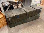 Munutiekist/ legerkist €45,- p.s H25xB121xD44cm, Ophalen, ., Zo goed als nieuw, .