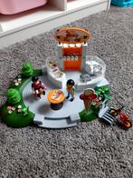 Playmobil ijssalon 4134 zgan, Complete set, Ophalen of Verzenden, Zo goed als nieuw