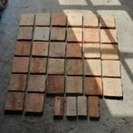 Antieke Franse Terracotta Plavuizen, Doe-het-zelf en Verbouw, Tegels, Ophalen, Overige materialen, Gebruikt, Minder dan 20 cm