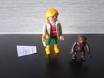 Playmobil 4757 Apen verzorger, Ophalen of Verzenden, Gebruikt, Complete set