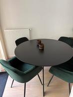 4 x eetkamerstoel Como Green, Huis en Inrichting, Ophalen of Verzenden, Zo goed als nieuw, Overige kleuren, Eén