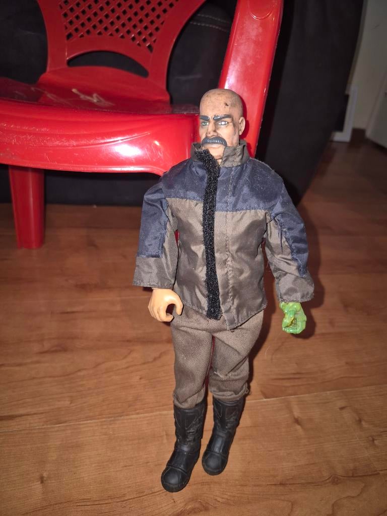 Actiefiguur met jas en laarzen, Ophalen of Verzenden