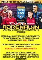 PANINI FIFA 365 ADRENALYN XL 2025 *GOEDKOOPSTE*, Hobby en Vrije tijd, Stickers en Plaatjes, Verzenden, Nieuw, Meerdere plaatjes