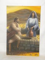 De Sameritaanse vrouw, Antiek en Kunst, Kunst | Schilderijen | Klassiek, Ophalen of Verzenden