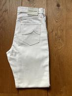 Beige, crème witte spijkerbroek / jeans Jacob Cohën, Mt. 30, Maat 38/40 (M), Wit, Jacob Cohën, Ophalen of Verzenden