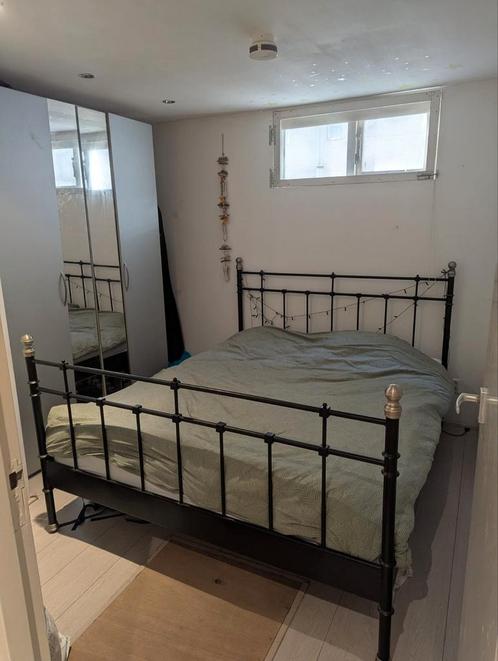 Tweepersoonsbed 200x160 (optie: incl. Matras), Antiek en Kunst, Antiek | Meubels | Bedden, Ophalen
