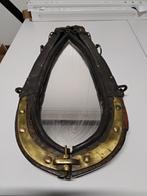 Oude paardentuig spiegel, Ophalen, Ovaal, Minder dan 50 cm, Minder dan 100 cm