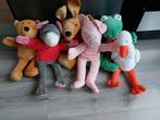 Complete set handpoppen van kikker en zijn vriendjes, Ophalen of Verzenden, Zo goed als nieuw, Kikker