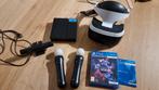 PS4 VR MET MOTION CONTROLLERS EN SPEL!, Spelcomputers en Games, Virtual Reality, Ophalen of Verzenden, Gebruikt, Sony PlayStation