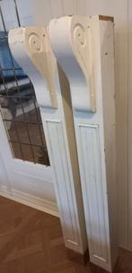 Houten schouw pilaren console 's, Ophalen