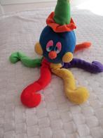 ZGAN gekleurde octopus knuffel, Kinderen en Baby's, Speelgoed | Knuffels en Pluche, Ophalen of Verzenden, Zo goed als nieuw, Overige typen