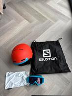 Skihelm Salomon & Scott Skibril Set KIDS/Kind, Gebruikt, Overige typen, Skiën, Salomon