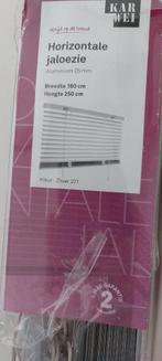 jaloezie raambekleding in verpakking Zilver 160x250, Ophalen, Zo goed als nieuw