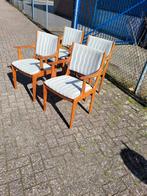 IMHA eetkamerstoelen - mid century vintage - set van 4, Ophalen, Zo goed als nieuw