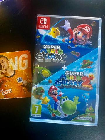 Sealed Mario Galaxy 1 + 2 Nintendo Switch beschikbaar voor biedingen