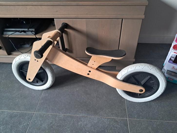 Wishbone loopfiets hout - in goede staat, Kinderen en Baby's, Speelgoed | Buiten | Voertuigen en Loopfietsen, Zo goed als nieuw