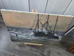 Schilderij Gestrand Schip in de branding
Dick de Hoed, Ophalen of Verzenden, Rechthoekig, Minder dan 50 cm, Minder dan 100 cm