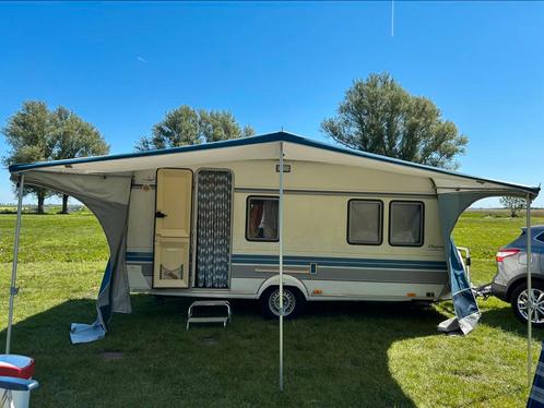 Hobby caravan Elegance + complete inventaris!, Caravans en Kamperen, Caravans, Particulier, tot en met 4, 750 - 1000 kg, Overige