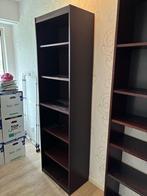 Boekenkast donkerbruin, Huis en Inrichting, Ophalen, Zo goed als nieuw, 25 tot 50 cm, 200 cm of meer