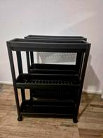 IKEA Vesken Kast op Wielen 3stuks, Ophalen, Zo goed als nieuw