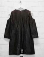 Isaco & Kawa - Prachtige leren jurk maat 38 - Nieuw €280, Maat 38/40 (M), Zwart, Nieuw, Ophalen of Verzenden