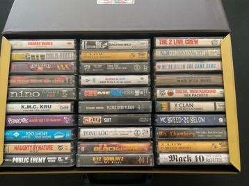 Uitverkoop! Cassettes hiphop en rap beschikbaar voor biedingen
