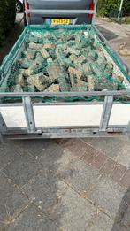 Aanhanger vol Klinkers, Ophalen of Verzenden, Zo goed als nieuw, Beton, Klinkers