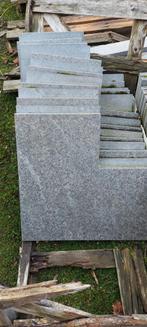 Basalt randen, hoeken 20x20/ 50 en 30x30/ 50cm en blokken, Tuin en Terras, Nieuw, Minder dan 100 cm, Minder dan 25 cm, Natuursteen