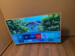Samsung 55 inch Smart TV 4K Ultra HD Curved wit met doos, Ophalen, Zo goed als nieuw, 100 cm of meer, Samsung