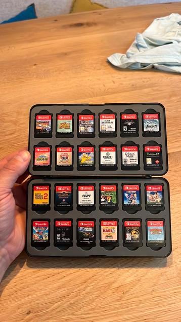 Verschillende gamecards kaartjes spellen Nintendo Switch beschikbaar voor biedingen