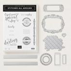 Stampin' Up! bundel Stitched all Around, Ophalen of Verzenden, Zo goed als nieuw, Overige thema's, Overige typen