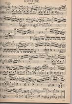 Classical : Sonatine 's  -Sheet Music  -Kuhlau & Clementi, Boeken, Muziek, Gelezen, Ophalen